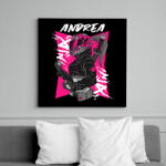 printfashion motoros Andrea - Vászonkép - Fekete (11837165)