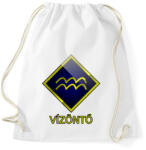 printfashion Vízöntő - Sportzsák, Tornazsák - Fehér (5351636)