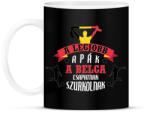 printfashion Belga csapat - Bögre - Fekete (10860460)