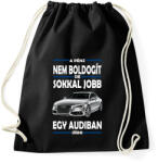 printfashion Audiban sírni jobb mint csak úgy! - Sportzsák, Tornazsák - Fekete (4779163)