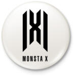 printfashion monsta x - Kitűző, hűtőmágnes - Fehér (3560106)
