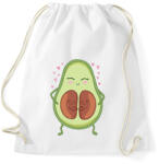 printfashion Avokádó ikrek - Sportzsák, Tornazsák - Fehér (11903127)