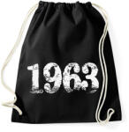 printfashion 1963 - Sportzsák, Tornazsák - Fekete (6190978)