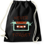 printfashion MAGNÓKAZETTA - Sportzsák, Tornazsák - Fekete (1541315)