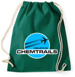 printfashion CHEMTRAILS - Sportzsák, Tornazsák - Sötétzöld (906829)