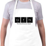 printfashion DoFFe - The Only Elements I Need - Kötény - Fehér (11475971)