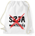 printfashion SZJA Mentesség vége - Sportzsák, Tornazsák - Fehér (16490800)