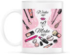 printfashion Wake up & Make up - Bögre - Fehér (6552667)