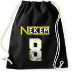 printfashion nekem 8 - Sportzsák, Tornazsák - Fekete (2312076)