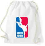 printfashion Fortnite Battle Royale - Sportzsák, Tornazsák - Fehér (1728382)