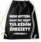 printfashion REPUBLIC - Sportzsák, Tornazsák - Fekete (11354539)