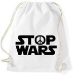 printfashion STOP WARS - Sportzsák, Tornazsák - Fehér (11453235)