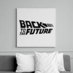 printfashion Back to the future - Vászonkép - Fehér (6630842)