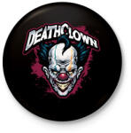 printfashion Death Clowns - Kitűző, hűtőmágnes - Fekete (14686268)