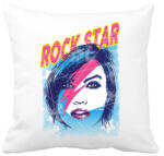 printfashion Rock sztár - Párnahuzat, Díszpárnahuzat - Fehér (63500)