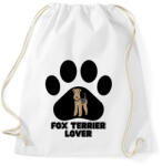 printfashion Fox Terrier Lover - Sportzsák, Tornazsák - Fehér (14086271)
