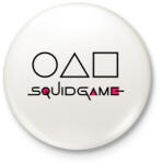 printfashion SQUID GAME soldiers - Kitűző, hűtőmágnes - Fehér (5480436)