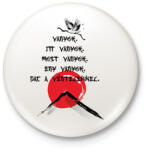 printfashion Vagyok - Haiku - Kitűző, hűtőmágnes - Fehér (7633670)