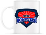 printfashion SUPERKÖNYVELŐ - Bögre - Fehér (11483496)