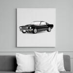 printfashion Autó - Vászonkép - Fehér (10466893)