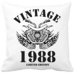 printfashion 1988 - Párnahuzat, Díszpárnahuzat - Fehér (6220508)