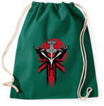 printfashion Vikings logo - Sportzsák, Tornazsák - Sötétzöld (2385966)