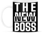printfashion Családi - Az új főnök (gyerek) - Bögre - Fekete (15048623)