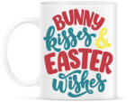 printfashion Bunny kisses & Easter wishes - Bögre - Fehér (6329999)