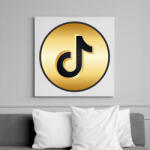 printfashion Luxury tiktok - Vászonkép - Fehér (6632006)