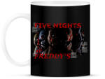 printfashion FIVE NIGHTS AT FREDDYS - Bögre - Fekete (15184825)