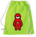 printfashion Kontraszt Küklopsz (piros) - Sportzsák, Tornazsák - Limezöld (4721980)
