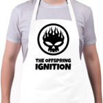 printfashion THE OFFSPRING IGNITION - Kötény - Fehér (11524373)