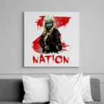 printfashion z nation-lucy - Vászonkép - Fehér (6632882)