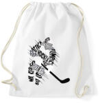 printfashion Hockey player - Sportzsák, Tornazsák - Fehér (15643647)