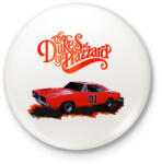 printfashion The Dukes of Hazzard - Kitűző, hűtőmágnes - Fehér (3083016)