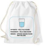 printfashion A mérnök szerint - Sportzsák, Tornazsák - Fehér (13543402)