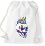 printfashion Punk-rock koponya - Sportzsák, Tornazsák - Fehér (1764694)