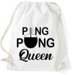 printfashion Ping Pong Queen - Sportzsák, Tornazsák - Fehér (6991773)