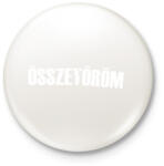 printfashion Összetöröm - Kitűző, hűtőmágnes - Fehér (3082754)