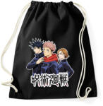 printfashion Jujutsu Kaisen - Sportzsák, Tornazsák - Fekete (14860771)