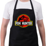 printfashion Fish Hunter - Kötény - Fekete (4937730)