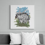 printfashion A méhészsün - Vászonkép - Fehér (6639107)