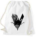 printfashion Vikings - Sportzsák, Tornazsák - Fehér (1667101)