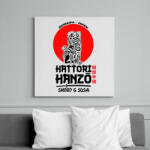 printfashion Hattori Hanzo - Vászonkép - Fehér (6626367)