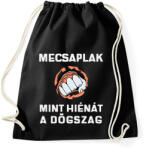 printfashion Megcsaplak, mint hiénát a dögszag - Sportzsák, Tornazsák - Fekete (10883916)