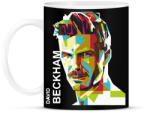 printfashion David Beckham focista - Bögre - Fekete (14901299)