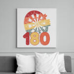 printfashion Darts - Vászonkép - Fehér (13996934)