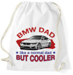 printfashion BMW Dad - Sportzsák, Tornazsák - Fehér (14784515)