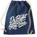 printfashion Jóság és hűség - Sportzsák, Tornazsák - Sötétkék (173614)