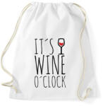 printfashion Wine o'clock - Sportzsák, Tornazsák - Fehér (4301161)